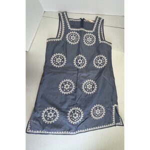 Tory Burch Blue and White Mini Dress